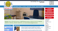 Desktop Screenshot of clinicadavila.com.br
